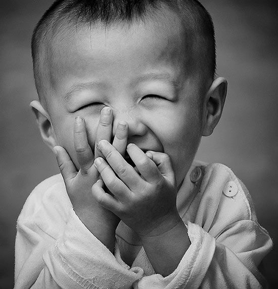 joie rire enfant