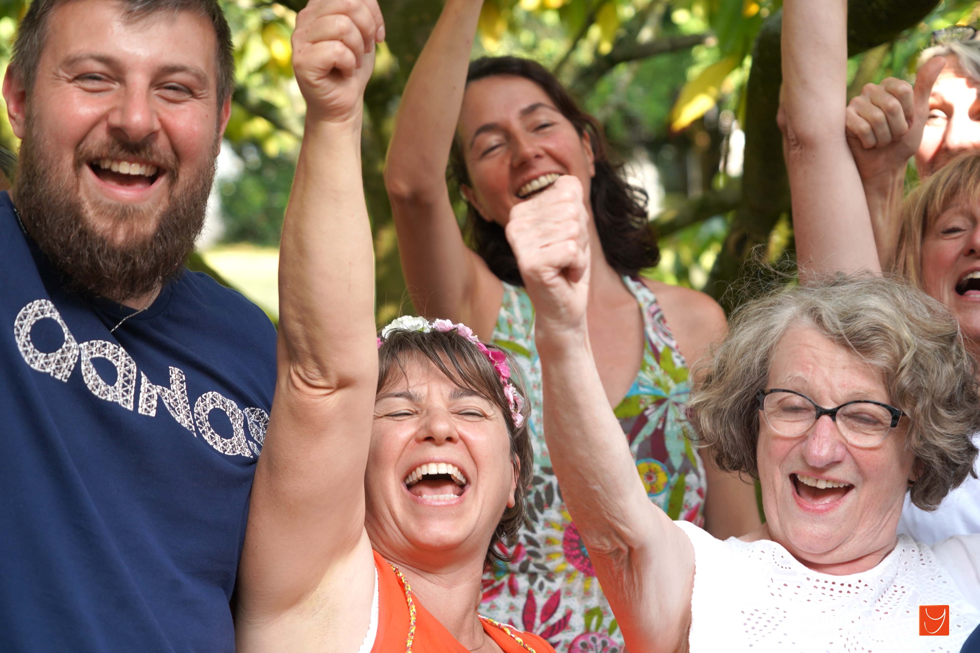 yoga du rire Bordeaux, formation d'animateur de club de rire